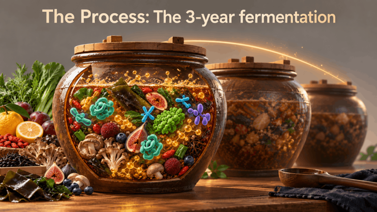 A visual of the Fermentation Process